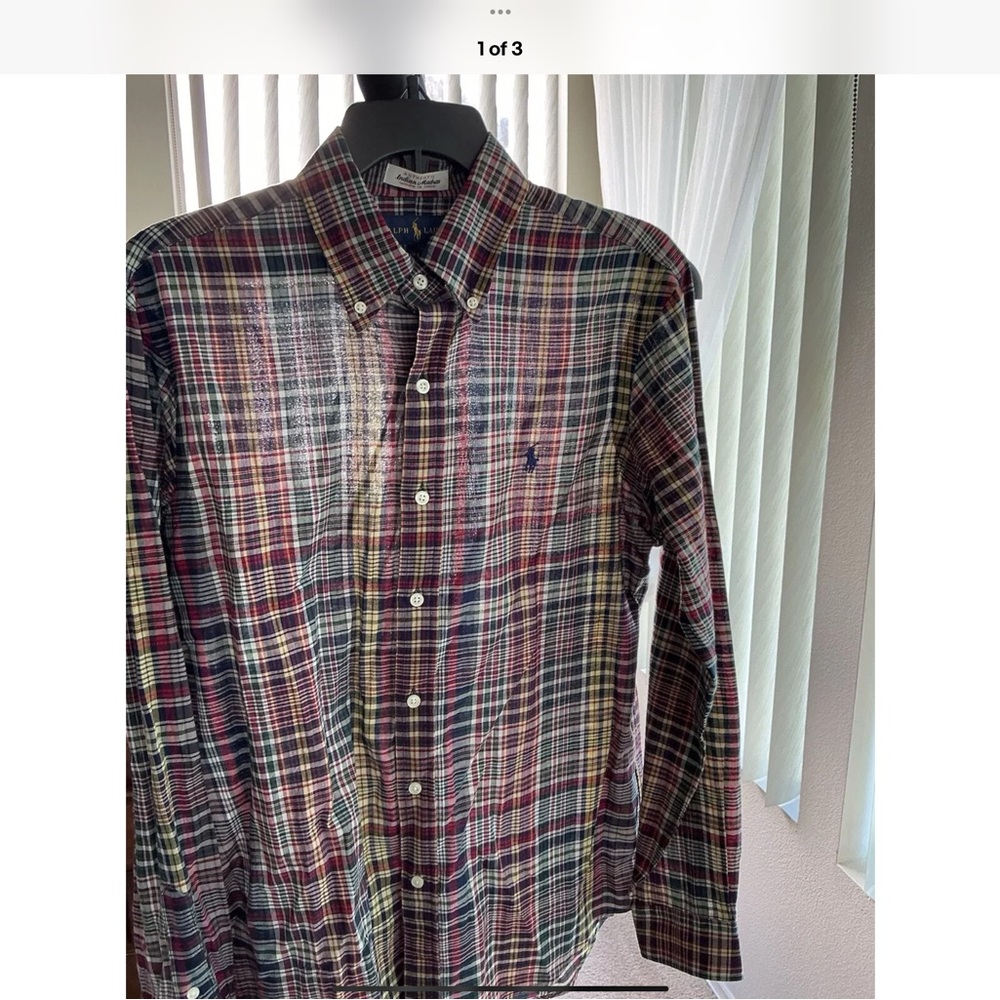Polo by Ralph Lauren Men's Multicolor Plaid Shirt